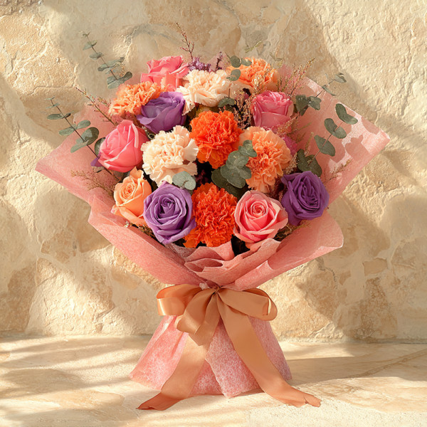 Pastel Symphony — Roses in Morning & Dusk